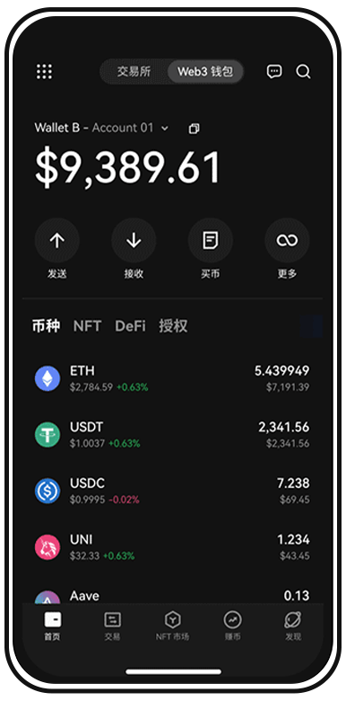 币圈行情APP下载页面展示